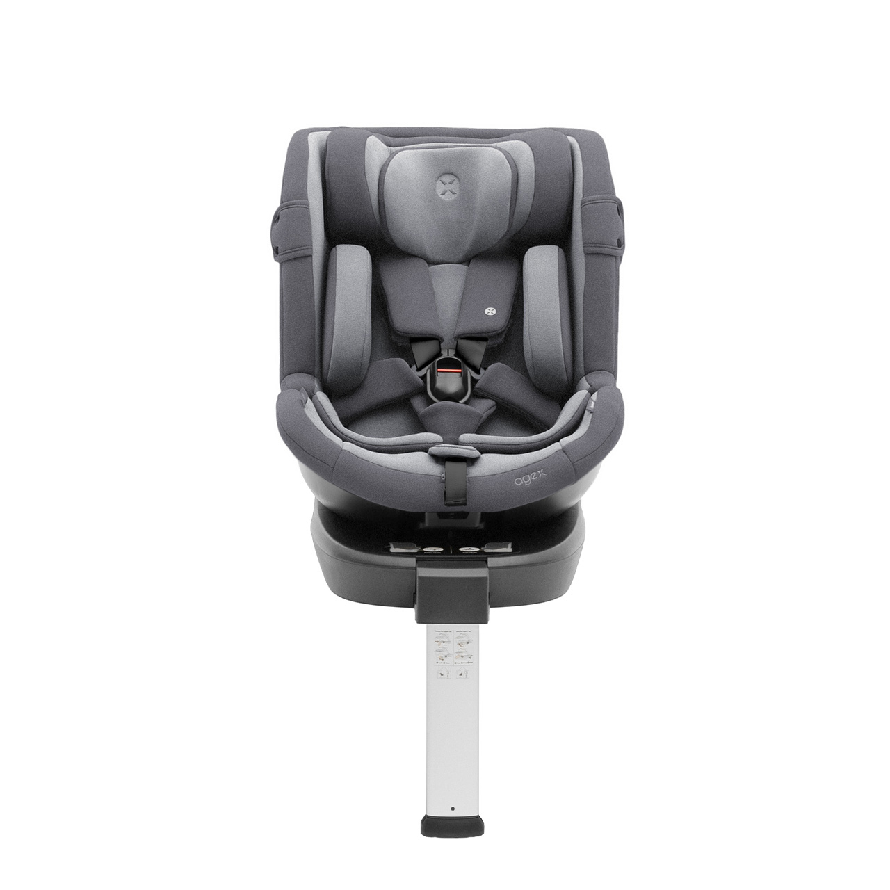 Автокресло Agex Drive i-Fix (0-36 кг), Grey (Серый) Автокресло Agex Drive i-Fix (0-36 кг), Grey (Серый)