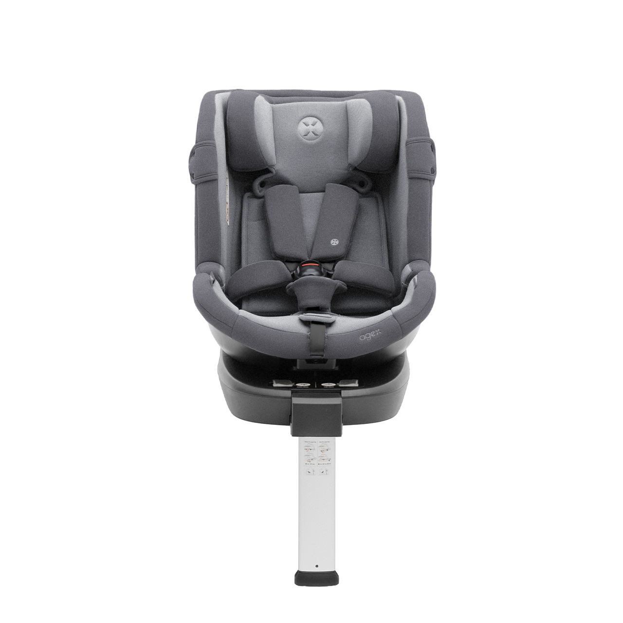 Автокресло Agex Drive i-Fix (0-36 кг), Grey (Серый) Автокресло Agex Drive i-Fix (0-36 кг), Grey (Серый)