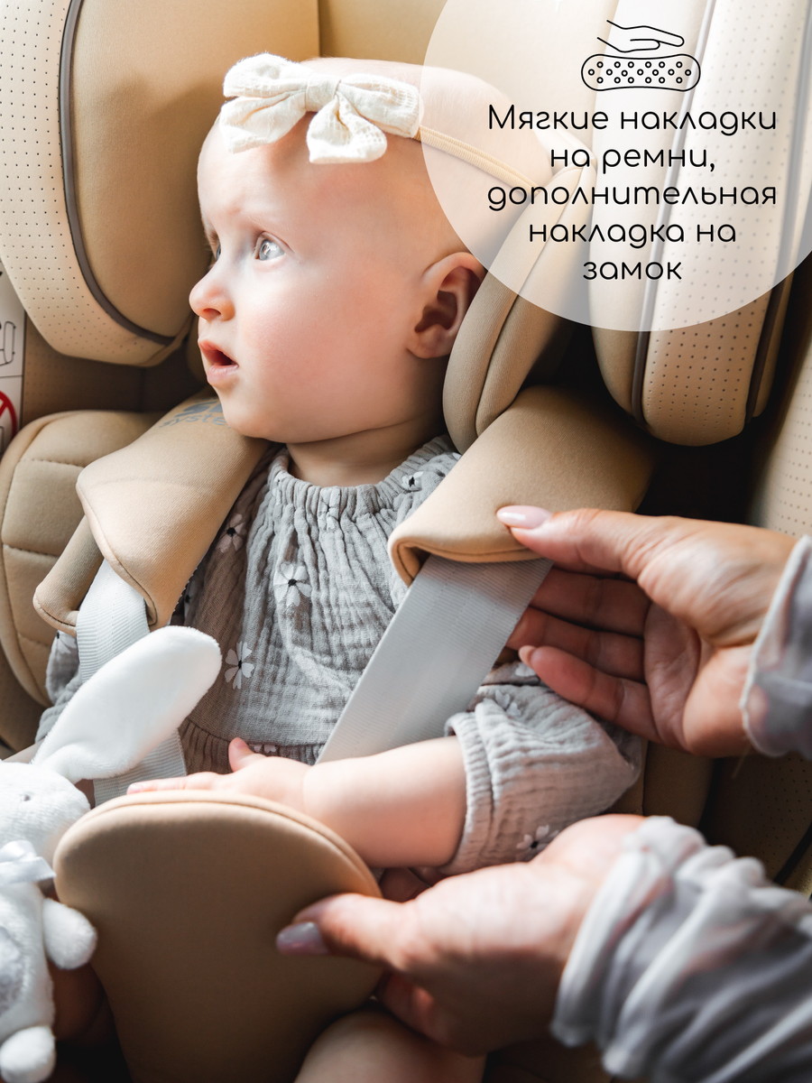 Автокресло детское AmaroBaby Champion Isofix (0-36 кг), графит Автокресло детское AmaroBaby Champion Isofix (0-36 кг), графит