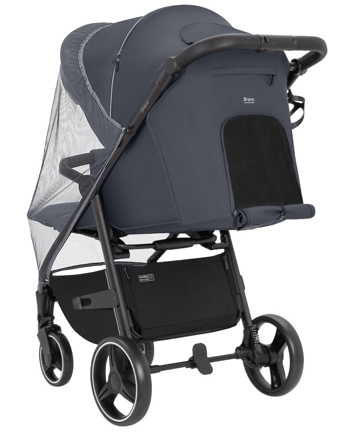 Прогулочная коляска Carrello Bravo CRL-8512 Timber Grey Прогулочная коляска Carrello Bravo CRL-8512 Timber Grey