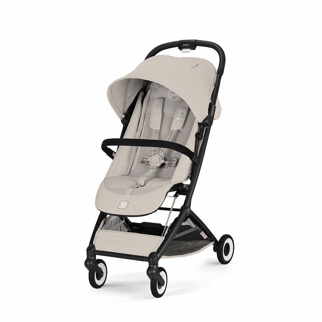 Прогулочная коляска Cybex Orfeo BLK 2026 (с дождевиком и бампером), Dune Grey цвет серый, для детей с 6 месяцев