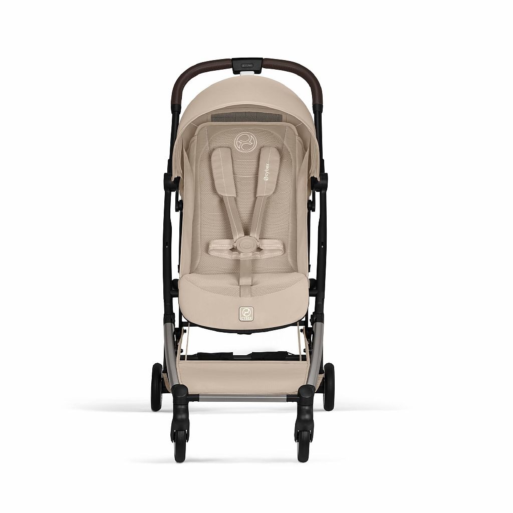 Прогулочная коляска Cybex Orfeo TPE 2026 (с дождевиком и бампером), Almond Beige