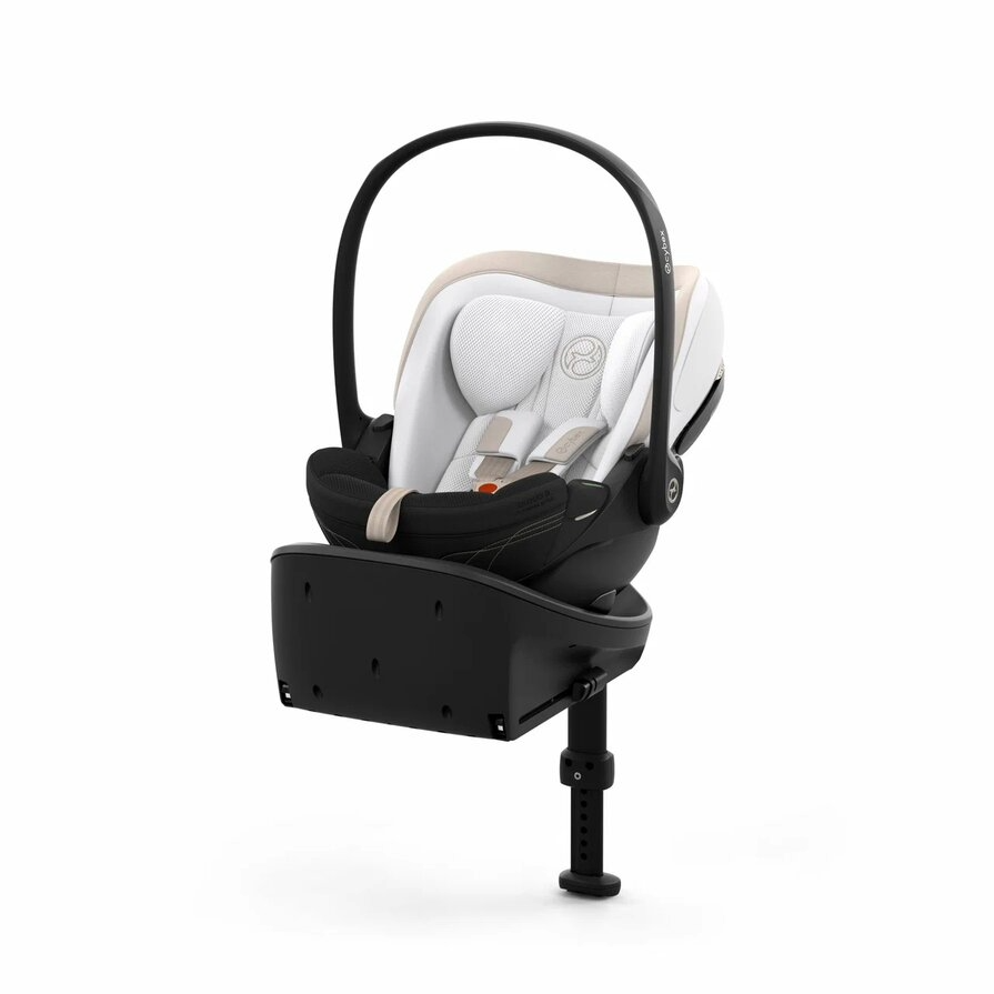 Автокресло Cybex Cloud S i-Size Off White(Style) + Isofix Base S