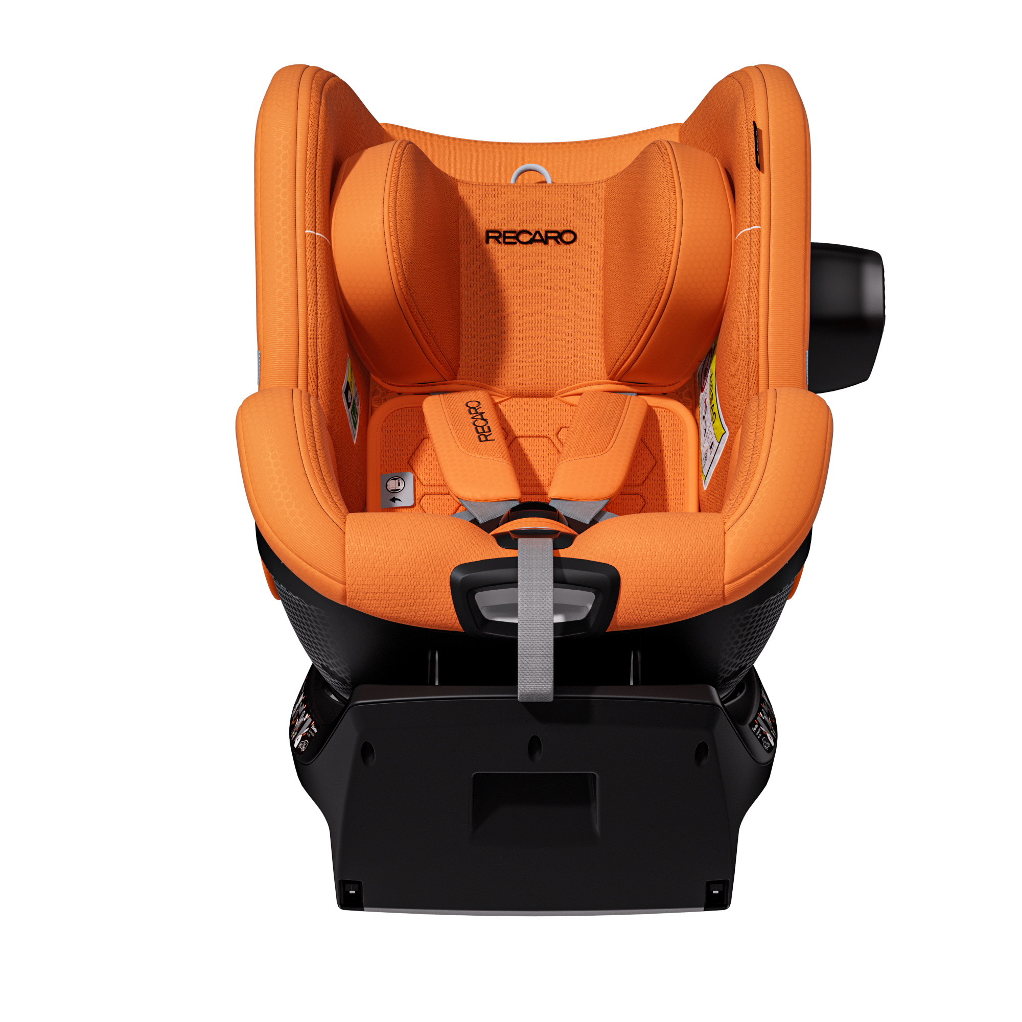 Детское автокресло RECARO Toron 1 KID Vibrant Orange, группа 0/1, 40-105 cм, c 3 месяцев до 4 лет, оранжевый цвет Автокресло Recaro Toron 1 KID Vibrant Orange