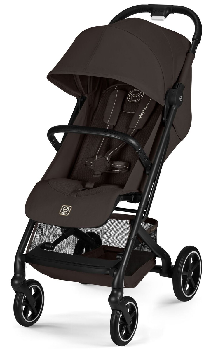 Коляска прогулочная Cybex Beezy 2026 Chocolate Brown, с бампером Коляска прогулочная Cybex Beezy 2026 Chocolate Brown, с бампером