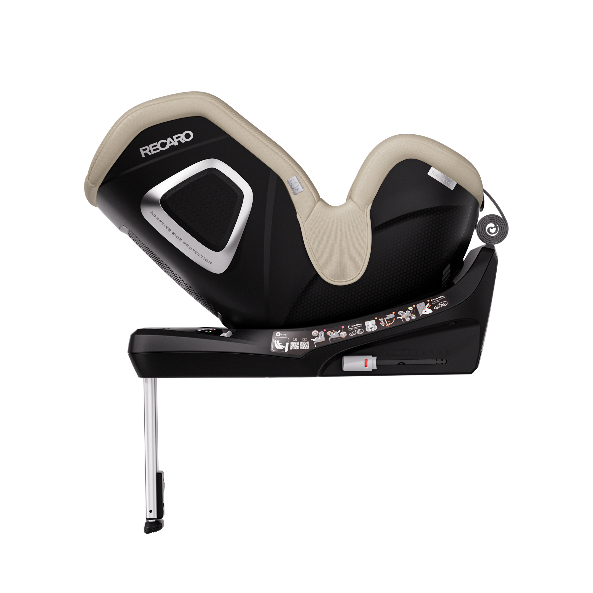 Автокресло Recaro Toron 1 KID Elegant Beige
