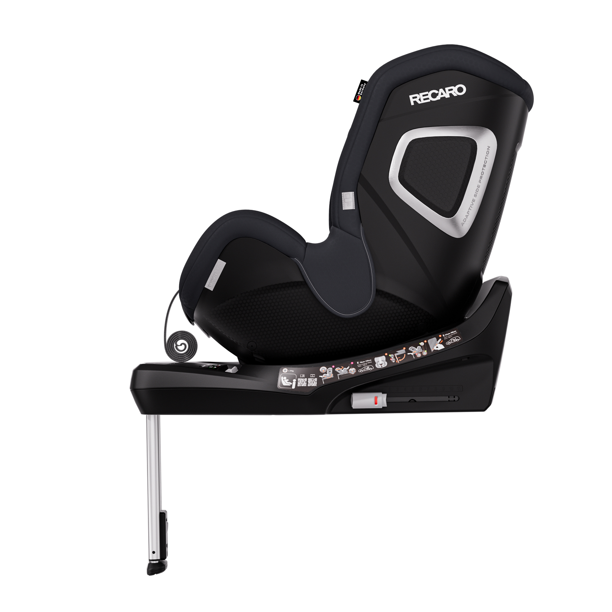 Автокресло Recaro Toron 1 KID Fresh Black