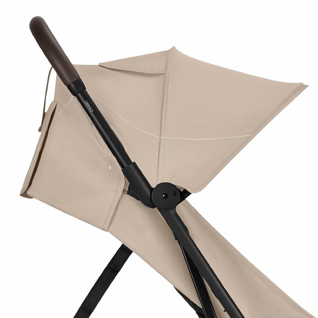 Прогулочная коляска Cybex Orfeo TPE 2026 (с дождевиком и бампером), Almond Beige