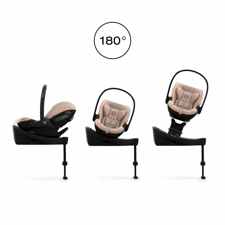 Автокресло Cybex Cloud S i-Size Cozy Beige (comfort) + Isofix Base S