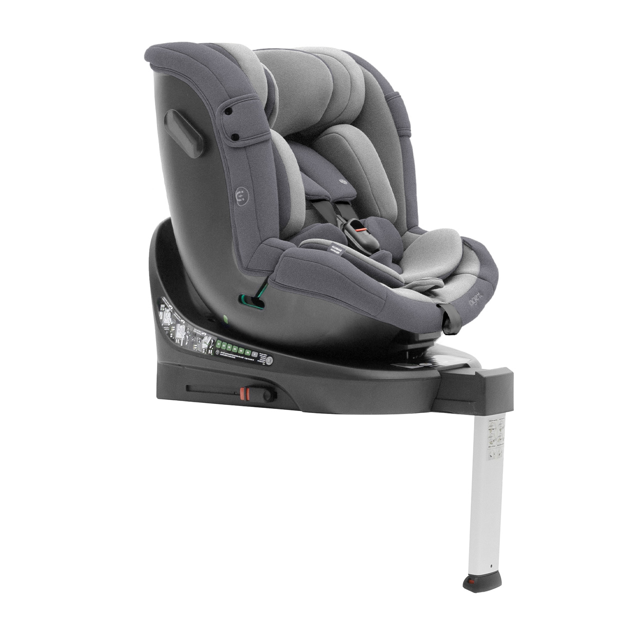 Автокресло Agex Drive i-Fix (0-36 кг), Grey (Серый) Автокресло Agex Drive i-Fix (0-36 кг), Grey (Серый)