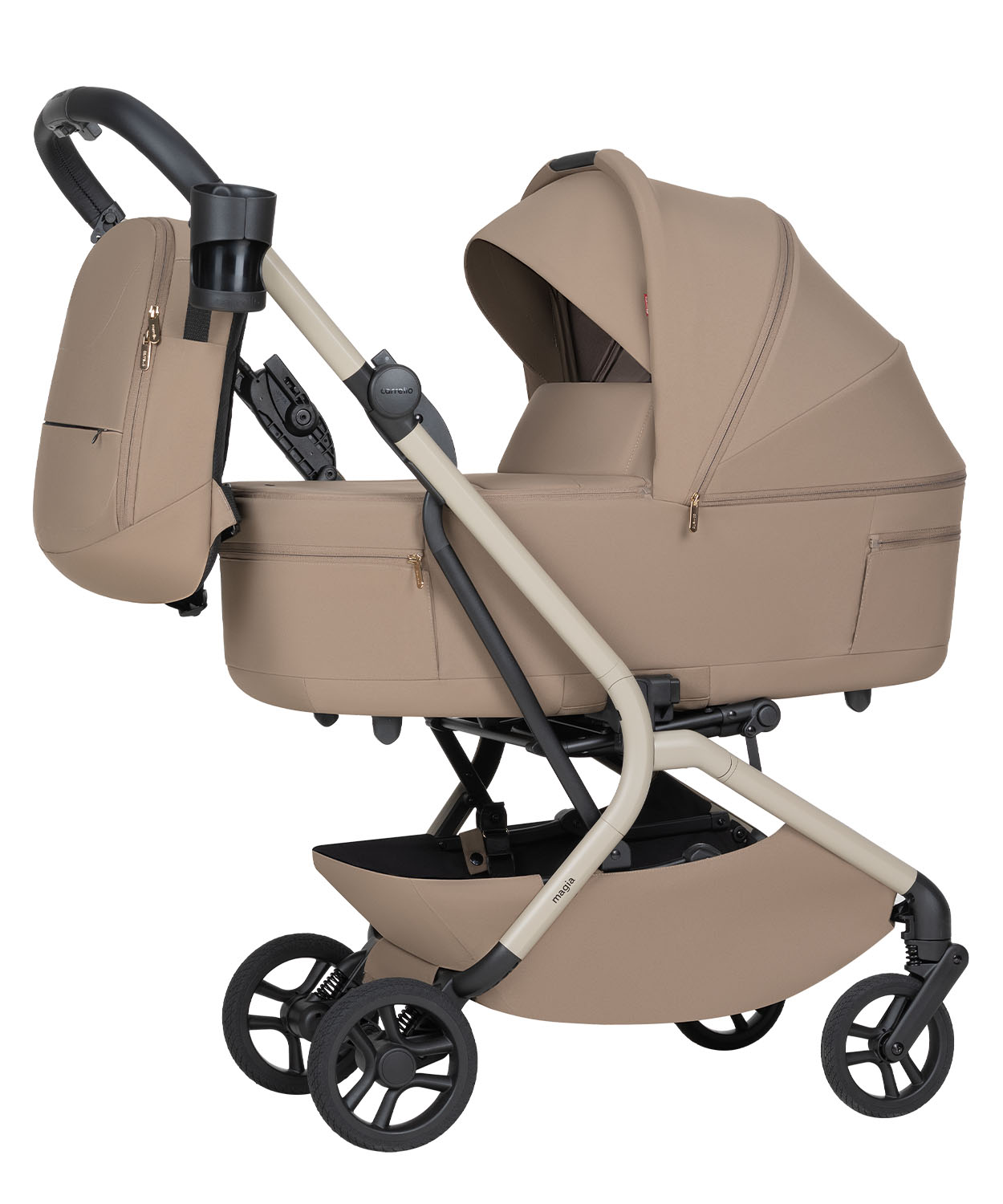 Коляска Carrello 2 В 1  Magia  Spice Beige CRL-6655 2.0