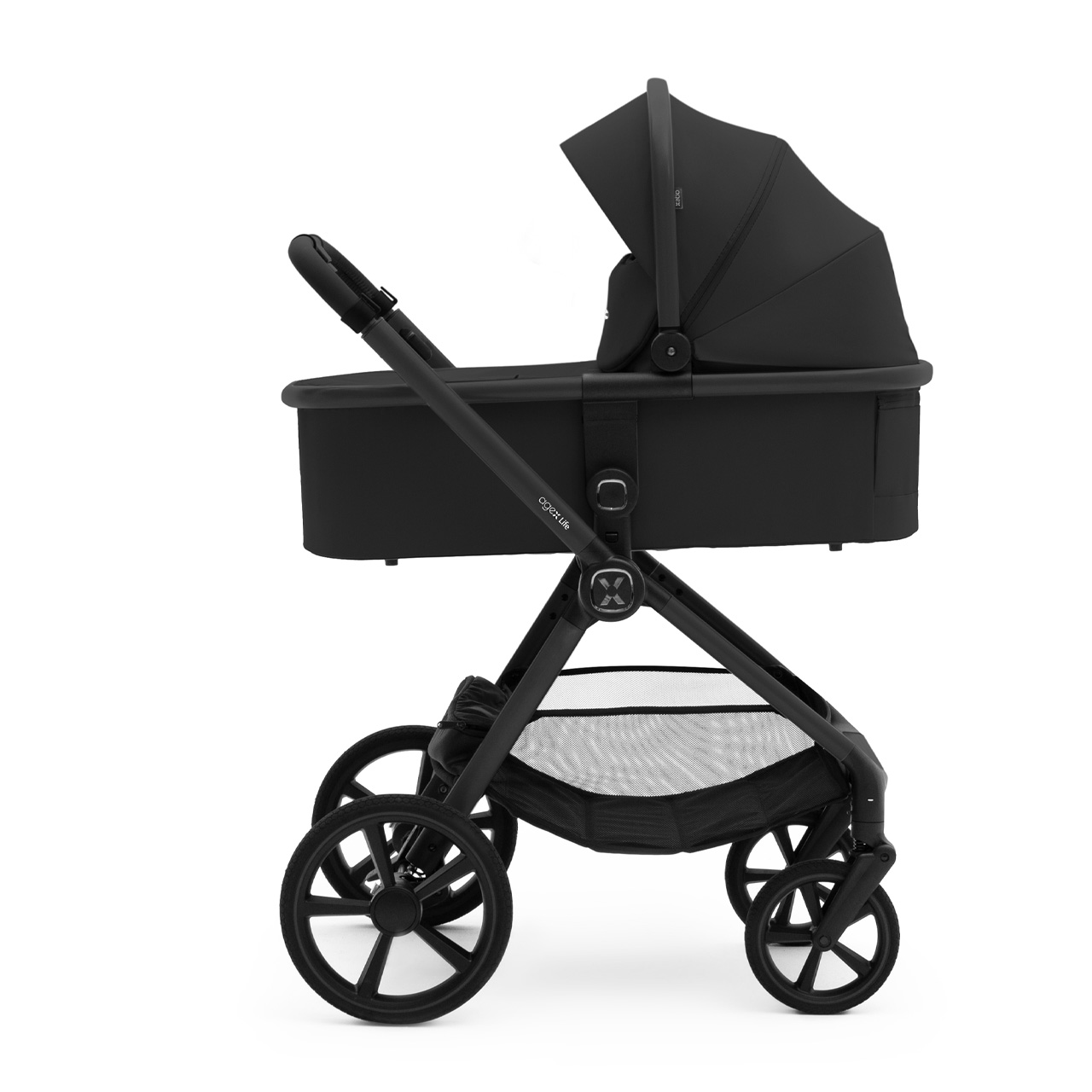 Коляска 2 в 1 Agex Life, The Black (Черный) Коляска 2 в 1 Agex Life, The Black (Черный)