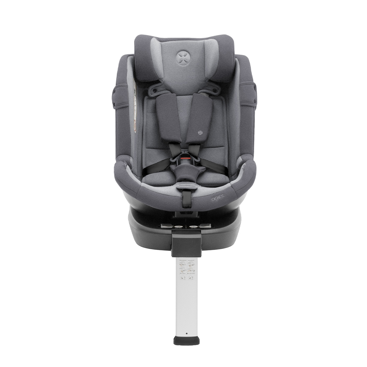 Автокресло Agex Drive i-Fix (0-36 кг), Grey (Серый) Автокресло Agex Drive i-Fix (0-36 кг), Grey (Серый)