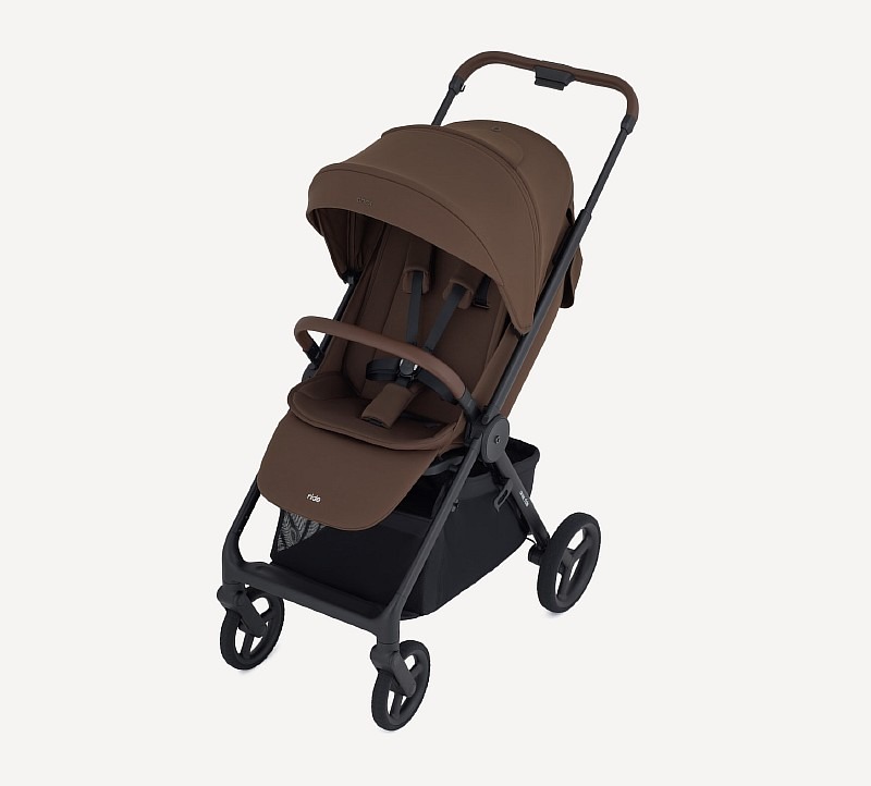 Прогулочная коляска Anex Ride, Nutty (RD-04) коричневый, подходит для детей с рождения Прогулочная коляска Anex Ride, Nutty (RD-04) коричневый, подходит для детей с рождения