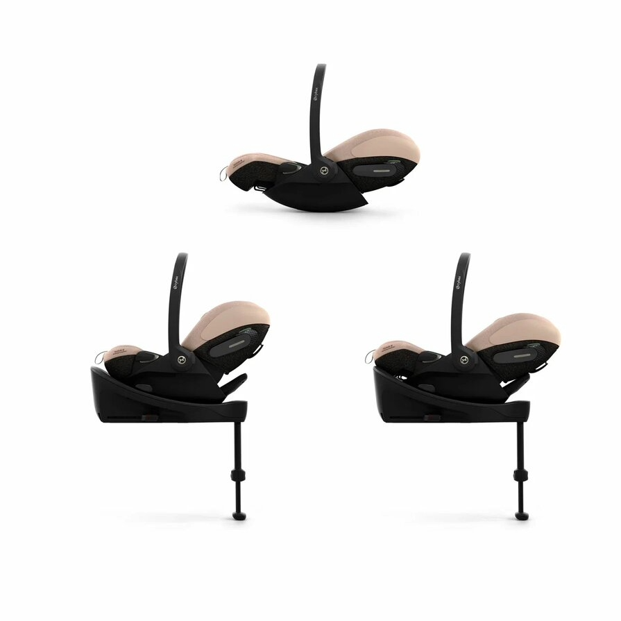 Автокресло Cybex Cloud S i-Size Cozy Beige (comfort) + Isofix Base S