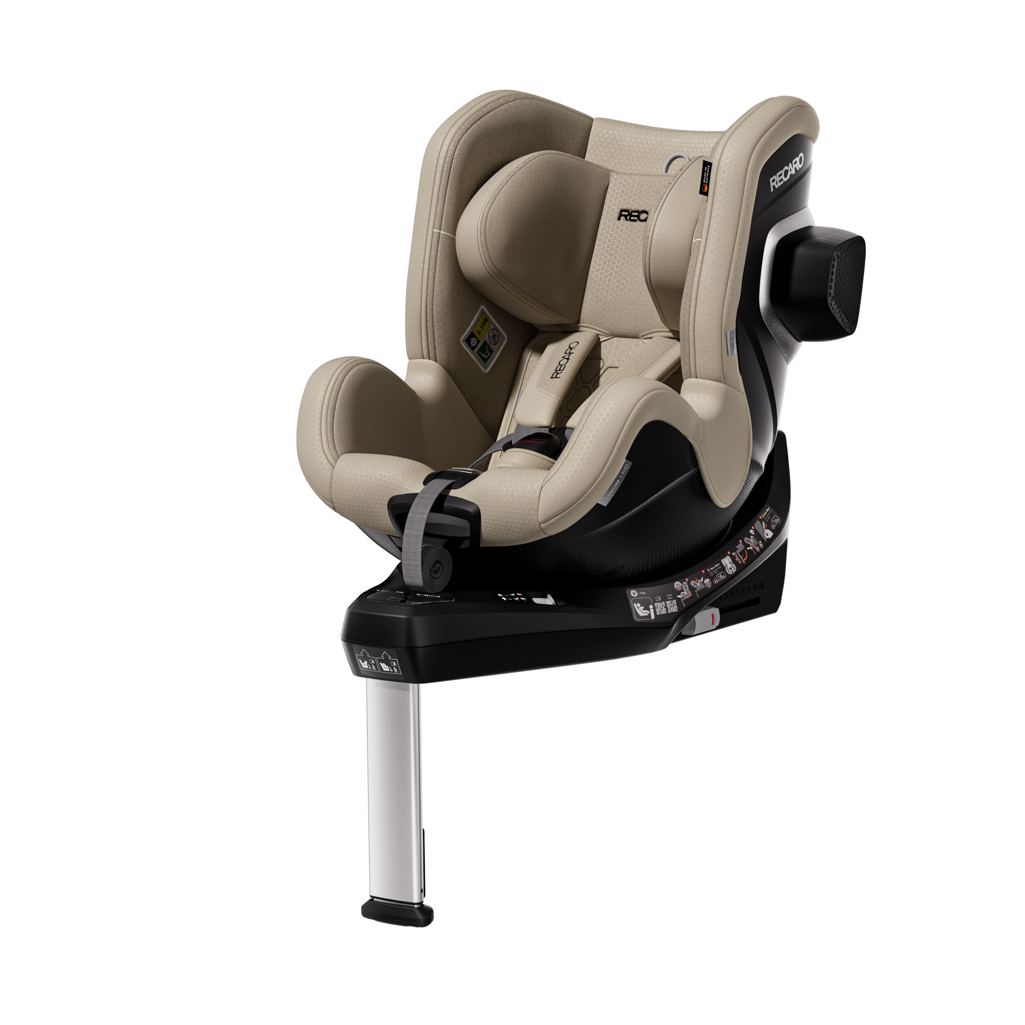 Автокресло Recaro Toron 1 KID Elegant Beige