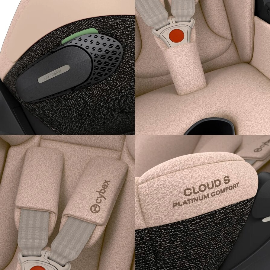 Автокресло Cybex Cloud S i-Size Cozy Beige (comfort)