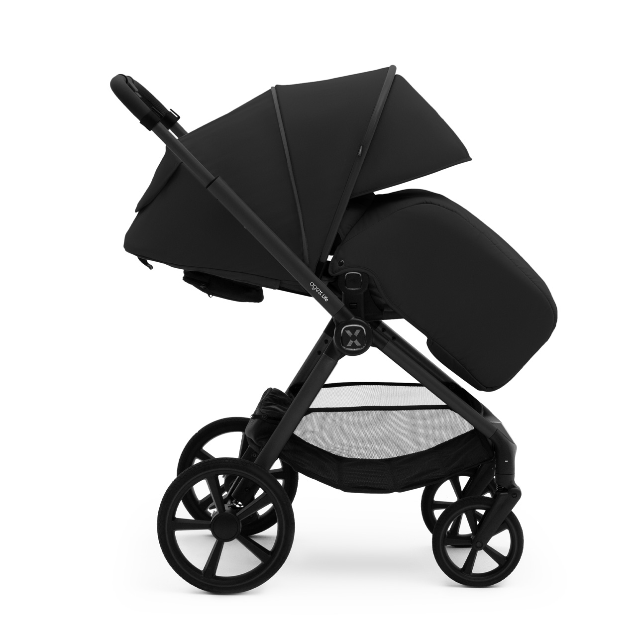 Коляска 2 в 1 Agex Life, The Black (Черный) Коляска 2 в 1 Agex Life, The Black (Черный)