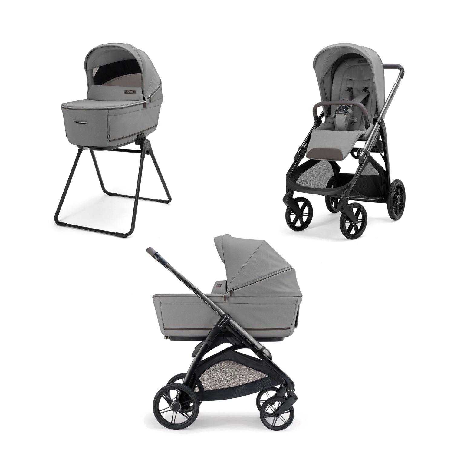 Коляска 2 в 1 Inglesina Aptica Crystal grey Коляска 2 в 1 Inglesina Aptica Crystal grey