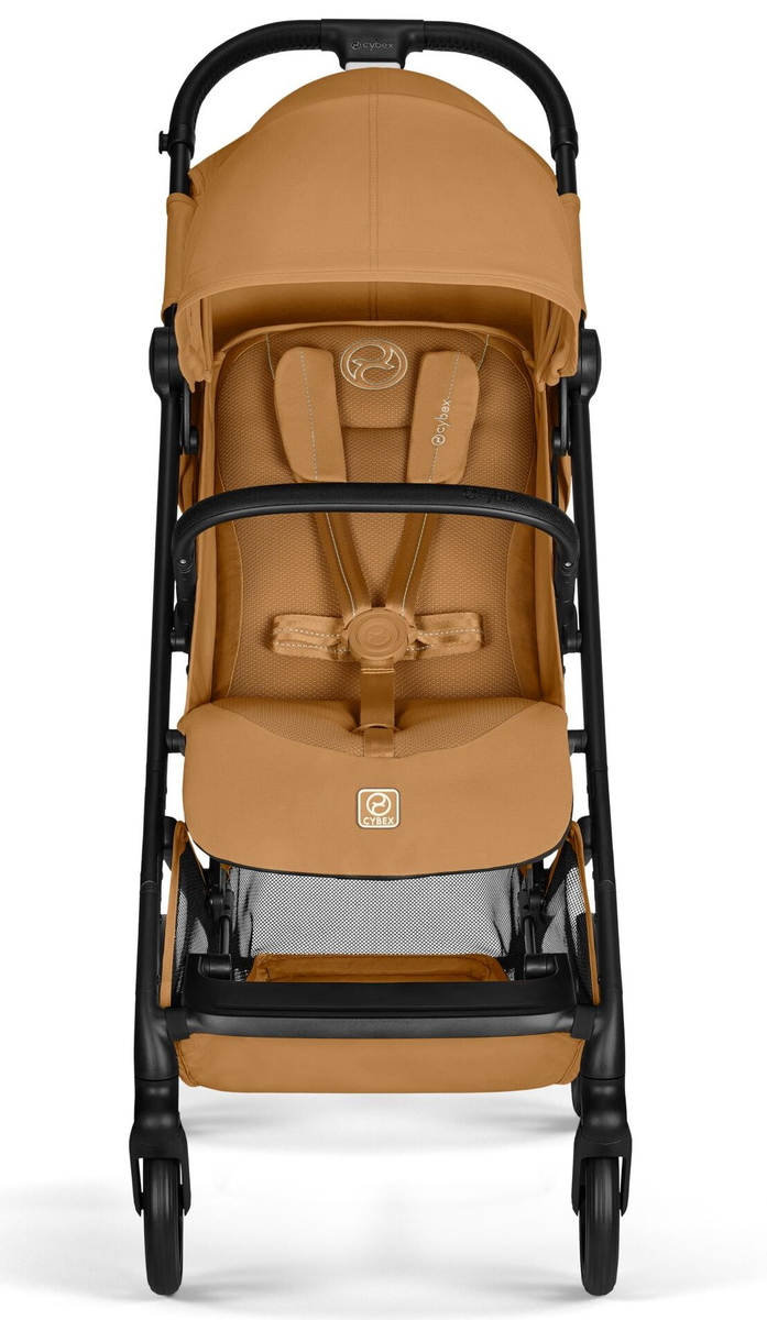 Коляска прогулочная Cybex Beezy 2026  Cinnamon Yellow, с бампером