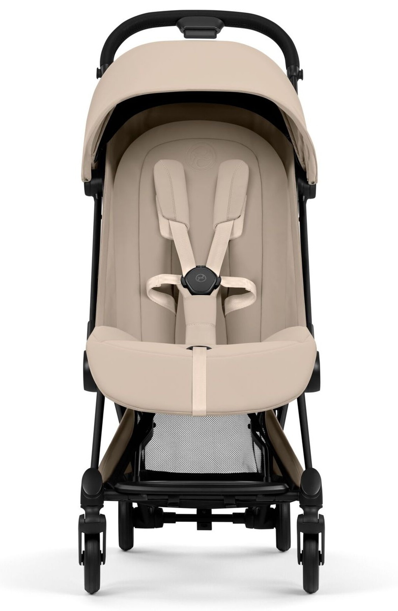 Прогулочная коляска Cybex Coya BLK Cozy Beige с дождевиком