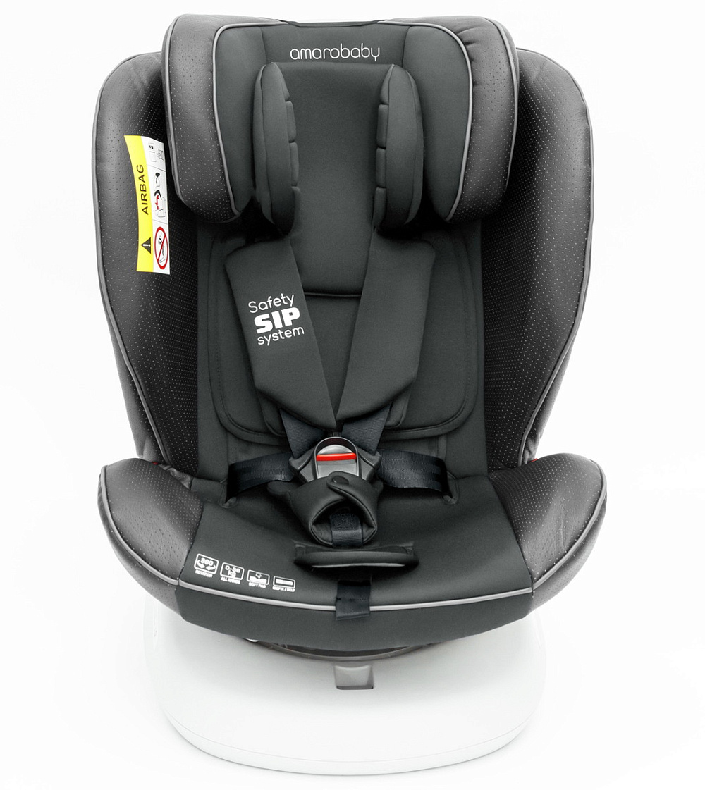 Автокресло детское AmaroBaby Champion Isofix (0-36 кг), графит Автокресло детское AmaroBaby Champion Isofix (0-36 кг), графит
