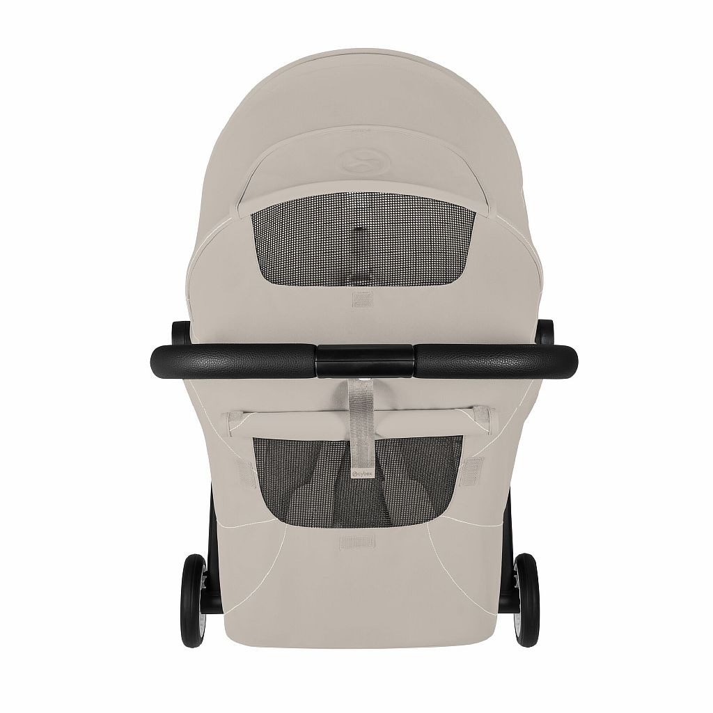 Прогулочная коляска Cybex Orfeo BLK 2026 (с дождевиком и бампером), Dune Grey цвет серый, для детей с 6 месяцев Прогулочная коляска Cybex Orfeo BLK 2026 (с дождевиком и бампером), Dune Grey
