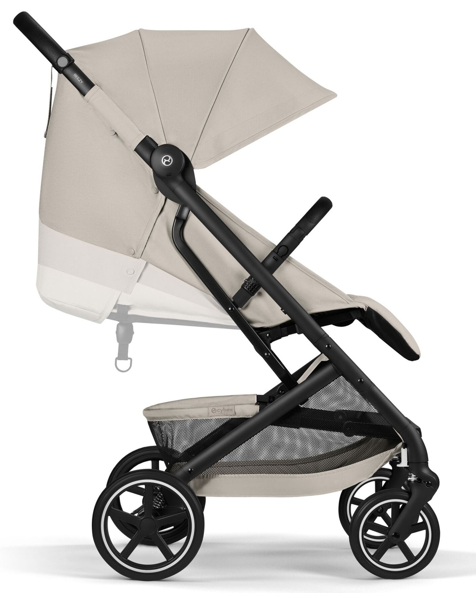 Коляска прогулочная детская Cybex Beezy 2026 Dune Grey, с бампером Коляска прогулочная Cybex Beezy 2026 Dune Grey, с бампером
