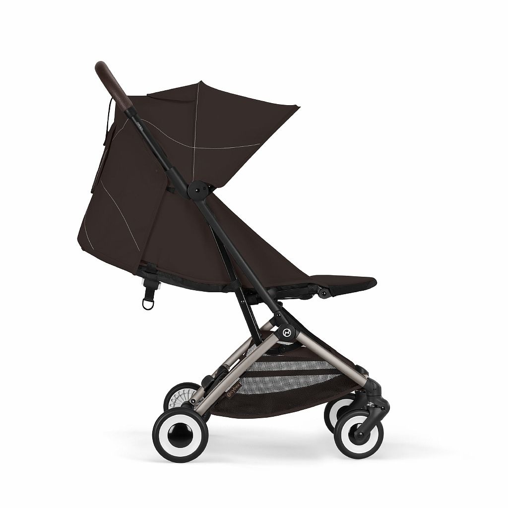 Прогулочная коляска Cybex Orfeo TPE 2026 (с дождевиком и бампером), Chocolate Brown цвет коричневый, для детей с 6 месяцев Прогулочная коляска Cybex Orfeo TPE 2026 (с дождевиком и бампером), Chocolate Brown