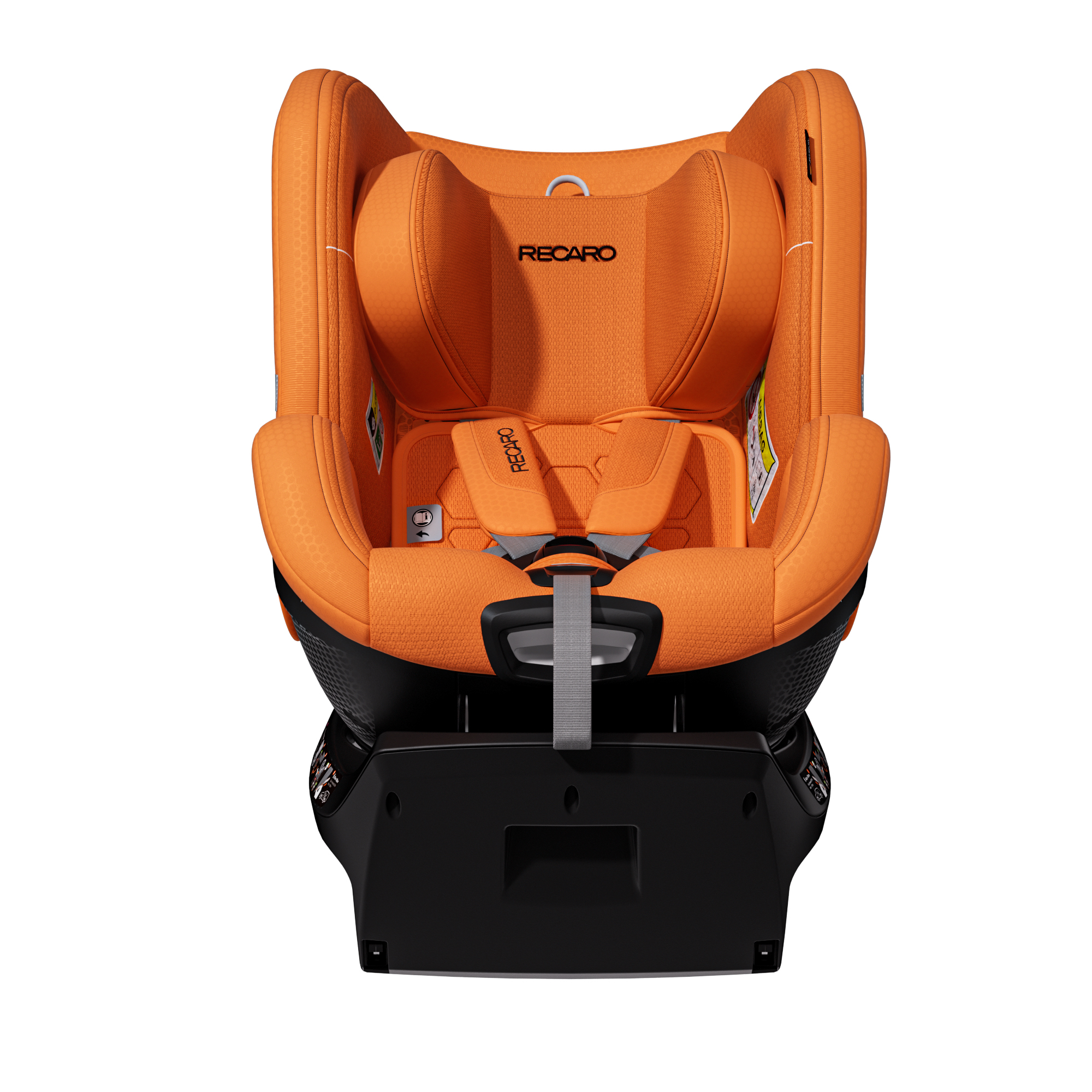 Детское автокресло RECARO Toron 1 KID Vibrant Orange, группа 0/1, 40-105 cм, c 3 месяцев до 4 лет, оранжевый цвет Автокресло Recaro Toron 1 KID Vibrant Orange