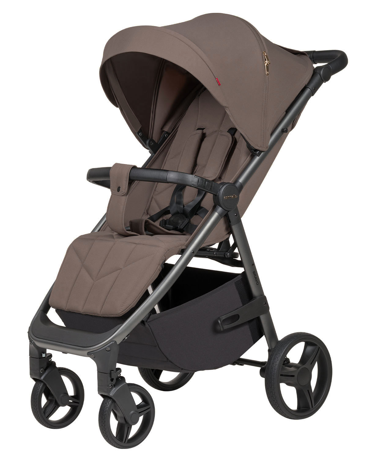 Прогулочная коляска Carrello Bravo CRL-8512 PU, Coffee Beige Прогулочная коляска Carrello Bravo CRL-8512 PU, Coffee Beige