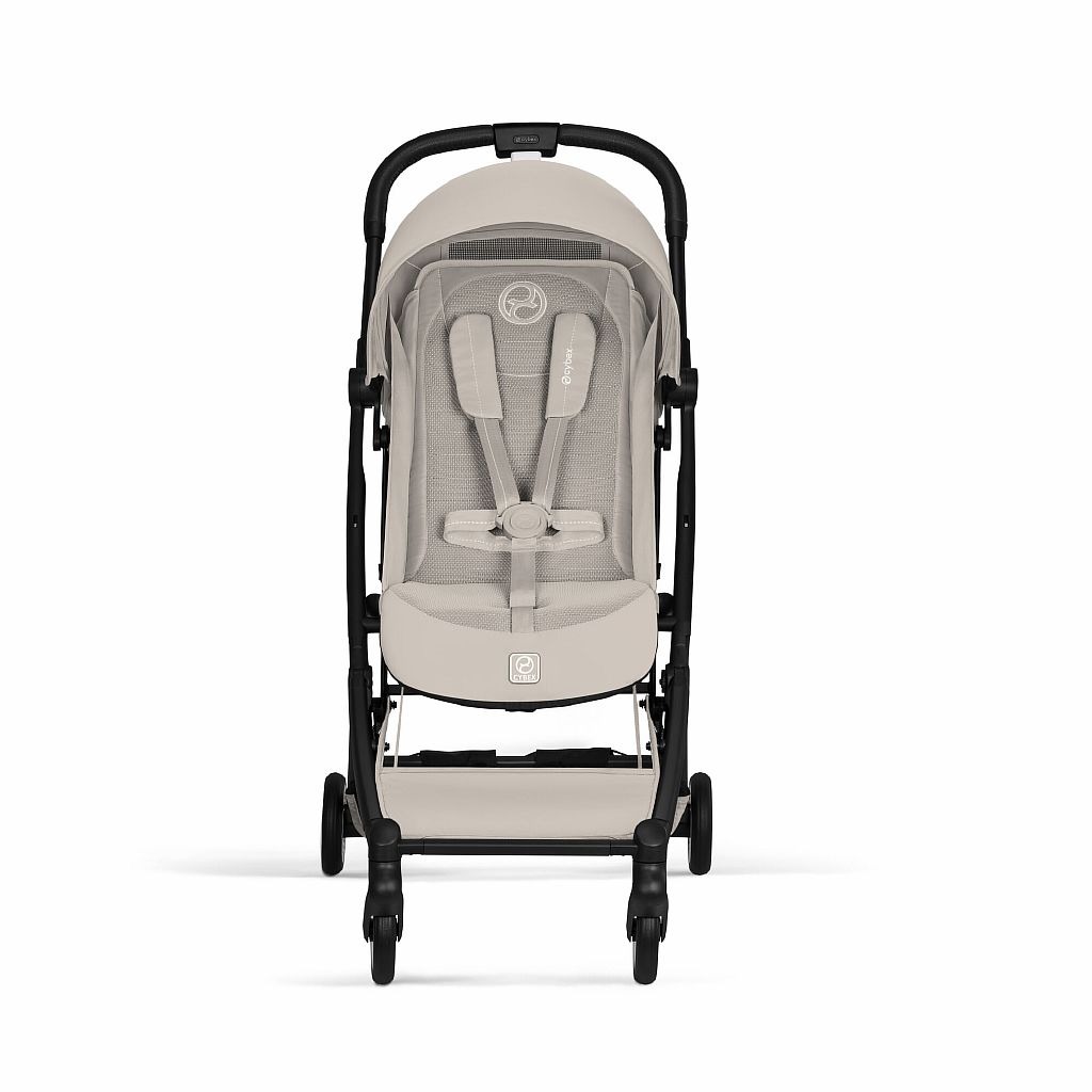 Прогулочная коляска Cybex Orfeo BLK 2026 (с дождевиком и бампером), Dune Grey цвет серый, для детей с 6 месяцев Прогулочная коляска Cybex Orfeo BLK 2026 (с дождевиком и бампером), Dune Grey