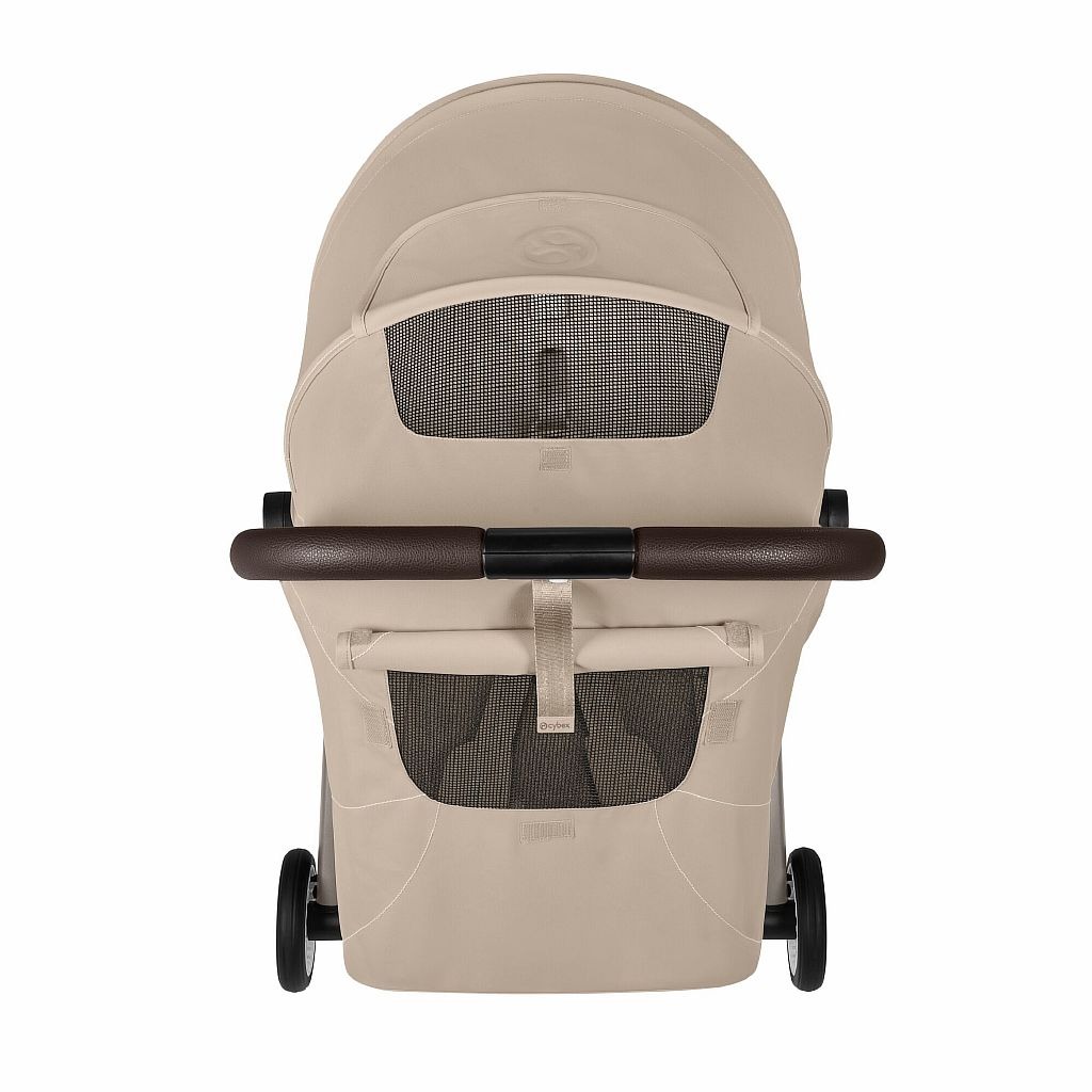 Прогулочная коляска Cybex Orfeo TPE 2026 (с дождевиком и бампером), Almond Beige