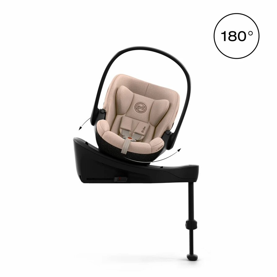 Автокресло Cybex Cloud S i-Size Cozy Beige (comfort) + Isofix Base S