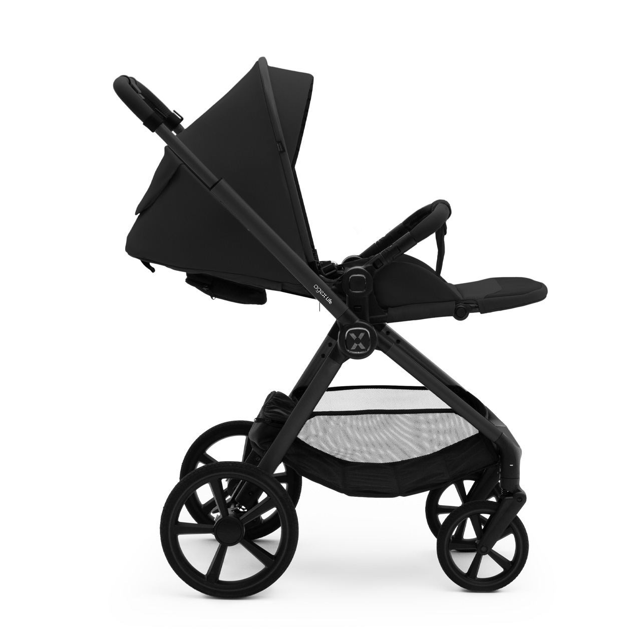 Коляска 2 в 1 Agex Life, The Black (Черный) Коляска 2 в 1 Agex Life, The Black (Черный)