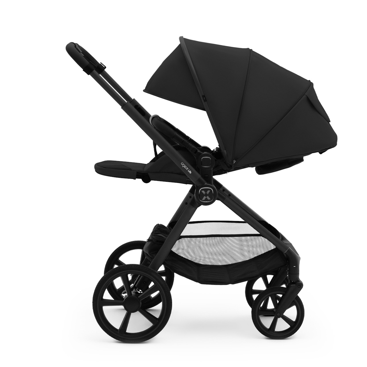 Коляска 2 в 1 Agex Life, The Black (Черный) Коляска 2 в 1 Agex Life, The Black (Черный)