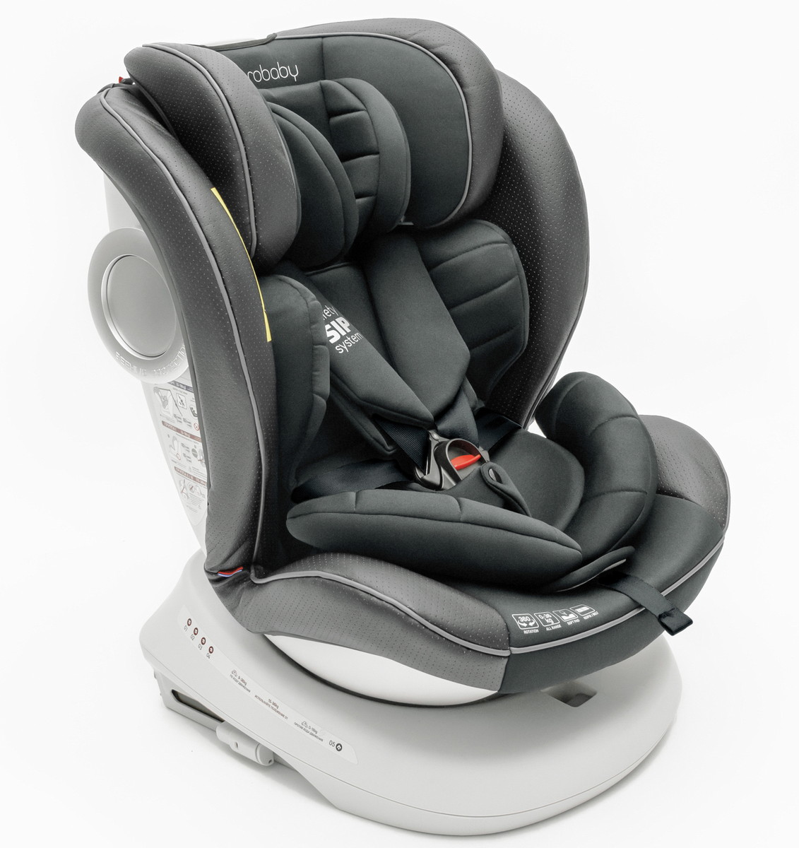 Автокресло детское AmaroBaby Champion Isofix (0-36 кг), графит Автокресло детское AmaroBaby Champion Isofix (0-36 кг), графит