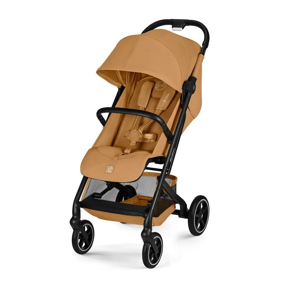 Коляска прогулочная Cybex Beezy 2026  Cinnamon Yellow, с бампером