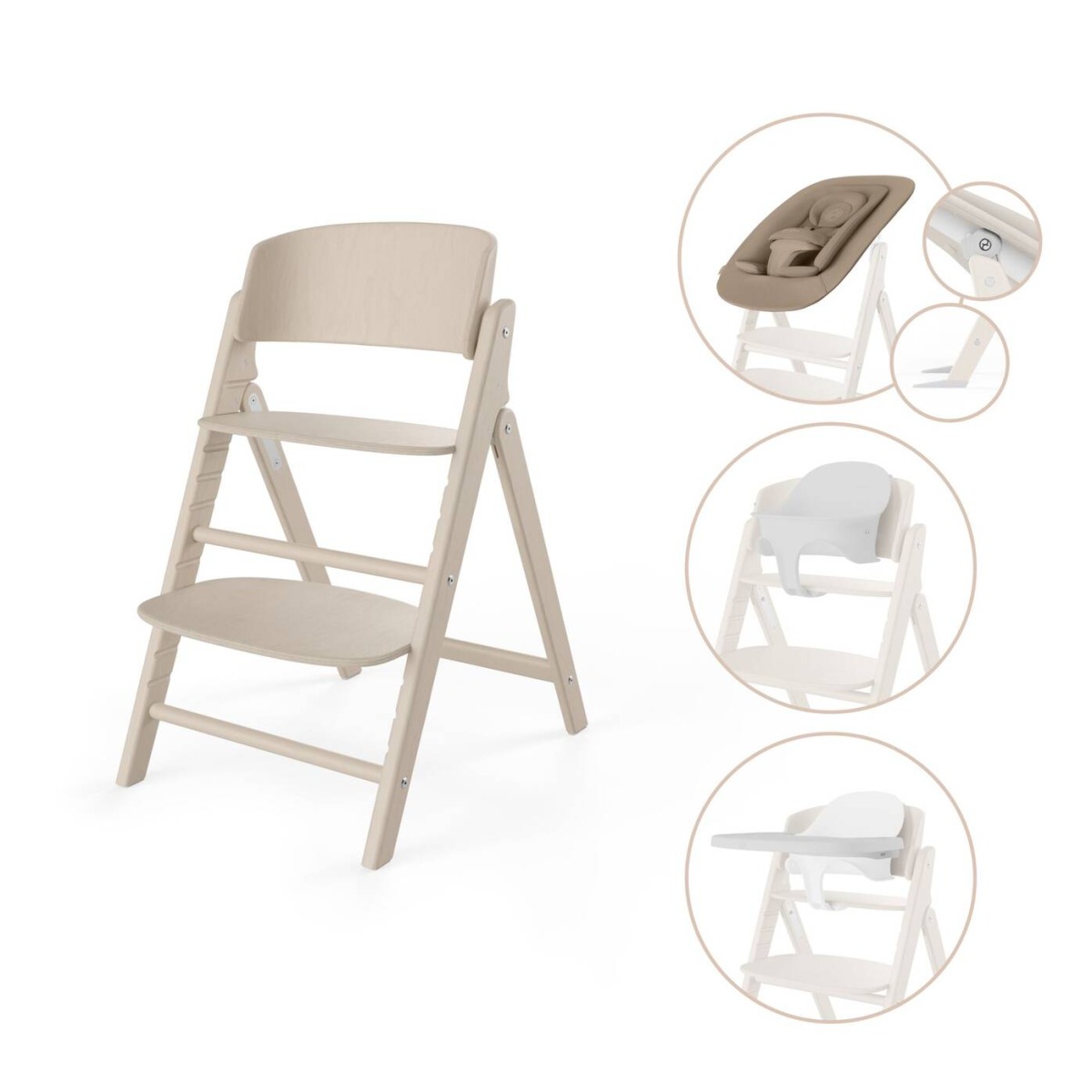 Стульчик Cybex Click & Fold 4в1 All Natural