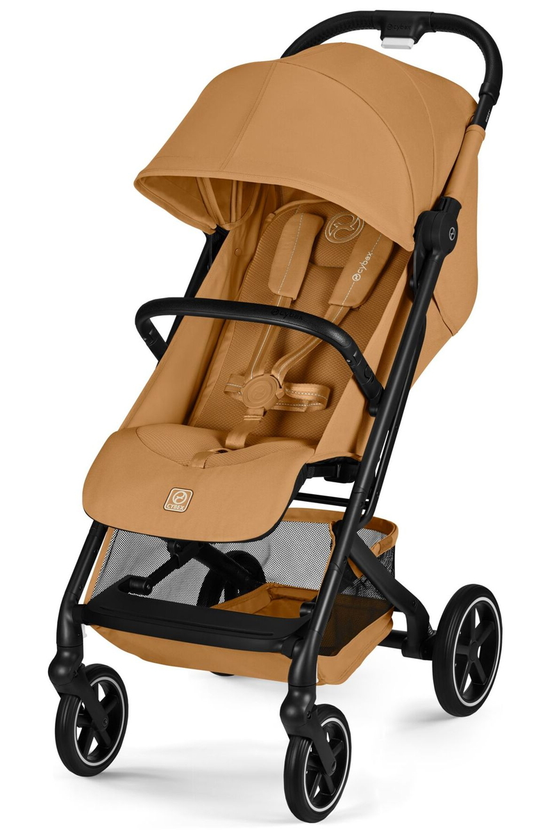 Коляска прогулочная Cybex Beezy 2026  Cinnamon Yellow, с бампером