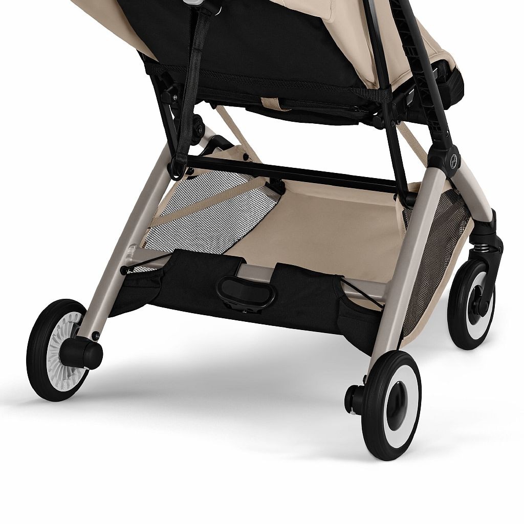 Прогулочная коляска Cybex Orfeo TPE 2026 (с дождевиком и бампером), Almond Beige