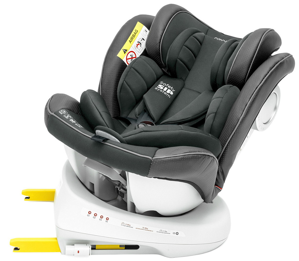 Автокресло детское AmaroBaby Champion Isofix (0-36 кг), графит Автокресло детское AmaroBaby Champion Isofix (0-36 кг), графит