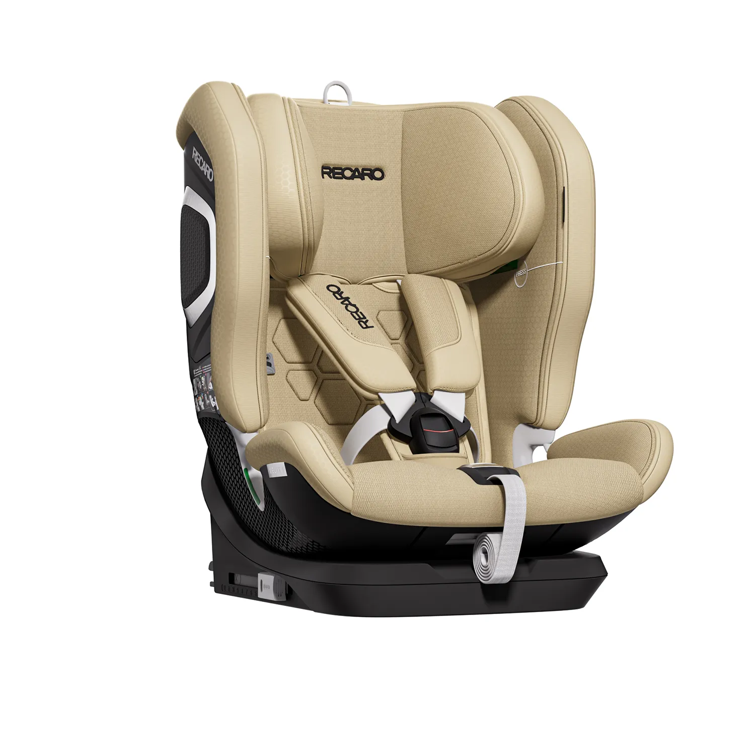 Детское автокресло RECARO Velix 1 Elegant Beige, группа 1/2/3, 76-150 cм, c 9 месяцев до 12 лет, бежевый цвет Автокресло Recaro Velix 1 Elegant Beige