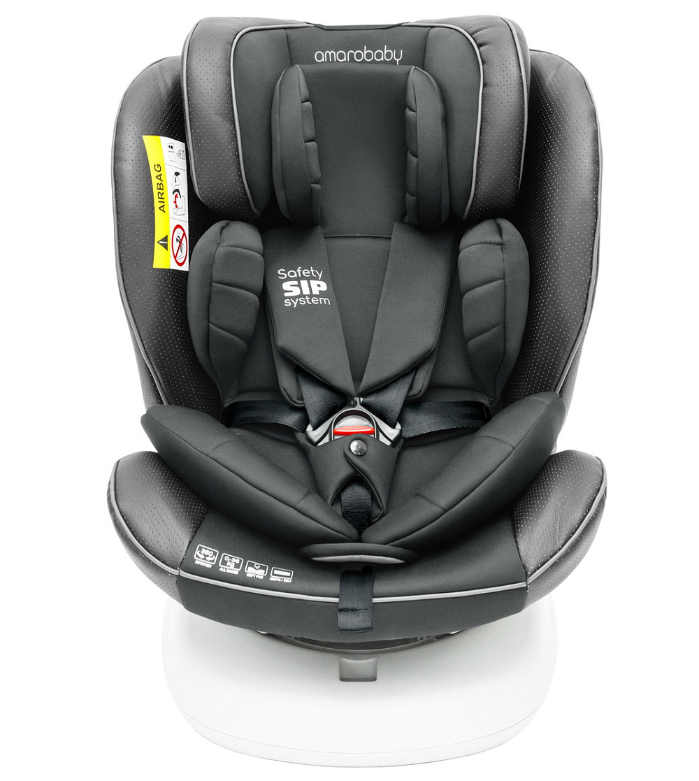 Автокресло детское AmaroBaby Champion Isofix (0-36 кг), графит Автокресло детское AmaroBaby Champion Isofix (0-36 кг), графит