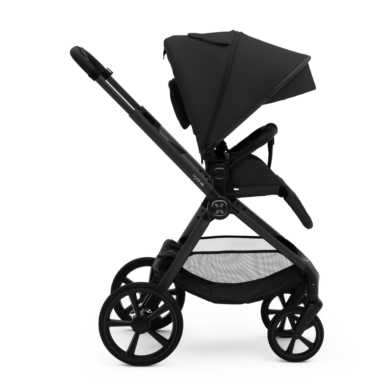Коляска 2 в 1 Agex Life, The Black (Черный) Коляска 2 в 1 Agex Life, The Black (Черный)